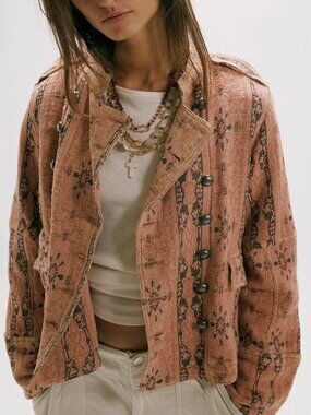 Lotty Jacquard Band Jacket